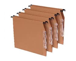 Pack 25 Carpetas Colgantes A4 Visor Lateral 400021837