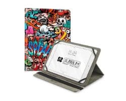 Funda SUBBLIM Trendy Graffiti 10.1-11"