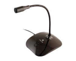 Micrófono de Sobremesa NGS 3.5mm Negro