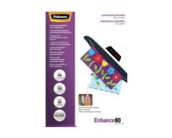Fundas Fellowes Autoadhesivas Brillo A4 100Un