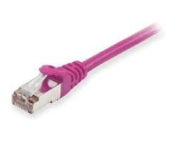 Cable EQUIP RJ45 Cat.6 S/FTP 1m Púrpura