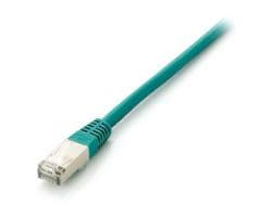 Cable EQUIP RJ45 Cat.6a S/FTP 0.5m Verde