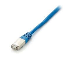 Cable EQUIP RJ45 Cat.6a S/FTP AWG26 1m Azul