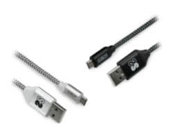 Cable SUBBLIM mUSB a USB Negro/Plata Pack2 (CAB-1MU001)