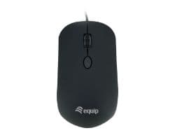 Ratón EQUIP Life Comfort USB-A 1000dpi Negro