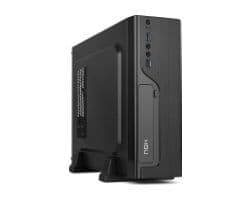 Caja NOX Slim 500W USB 3.0 ITX mATX Negra