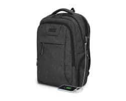 Mochila SUBBLIM Oxford 16" USB Negra