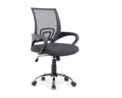 Silla de Oficina EQUIP Malla Gris Oscura