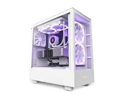 Caja NZXT H5 Elite ATX mATX EATX Blanca