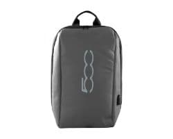 Mochila Fiat 500 15" Tela Negra/Gris