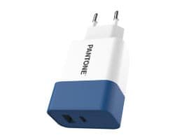 Cargador Pared PANTONE 15W 1xUSB-A 1xUSB-C