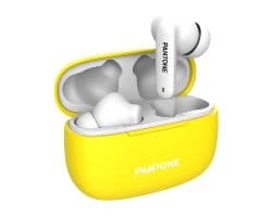 Auriculares PANTONE Intraurales BT Amarillo