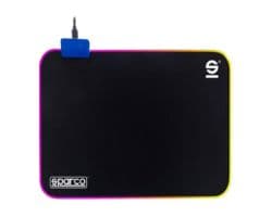 Alfombrilla Gaming SPARCO RGB 300x250mm