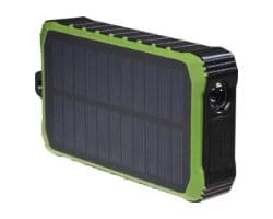 PowerBank DENVER 10000mAh Solar USB-C Dinamo