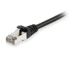 Cable EQUIP RJ45 Cat.6a S/FTP 5m Negro