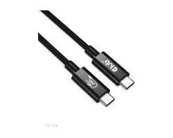 Cable Club 3D USB-C 4/M a USB-C 4/M 1m Negro
