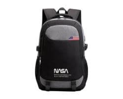 Mochila NASA 15.6" Oxford USB Negra