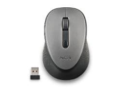 Ratón NGS Dew Gray Wireless 1600dpi Gris