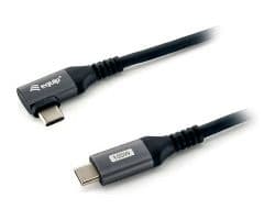 Cable EQUIP USB-C/M a USB-C/M 1m Negro
