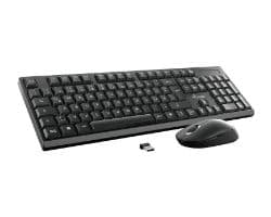 Teclado+Raton EQUIP Life RF Óptico Negro