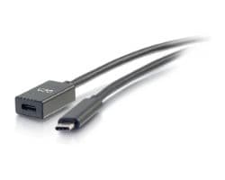 Cable C2G USB-C 3.1/H a USB-C/M Gen2 90cm Negro