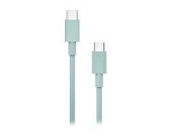 Cable NUBBEH Borealis USB-C/USB-C Turquesa