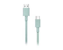 Cable NUBBEH Borealis USB-A/USB-C Turquesa