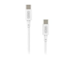 Cable NUBBEH Elisium USB-C/USB-C 1m Blanco