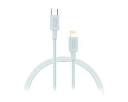 Cable NUBBEH USB-C/Lightning 1m Turquesa