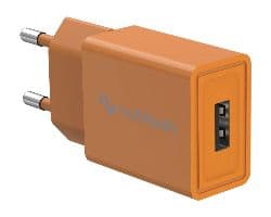 Cargador Pared NUBBEH USB-A 10W Naranja