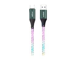 Cable NUBBEH LED USB-A a USB-C 3A 1m