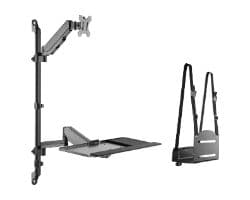 Soporte Pared EQUIP 17"-32" Bandeja Teclado