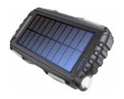 PowerBank DENVER Solar 20000mAh USB-C Negro (PSO-20010)