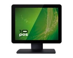 Monitor TPV 10POS 15" TFT Táctil USB Negro