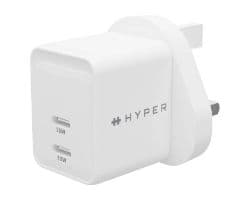 Cargador TARGUS HyperJuice 2xUSB-C 35W Blanco