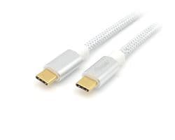 Cable EQUIP USB-C/M a USB-C/M 1m 100W Blanco
