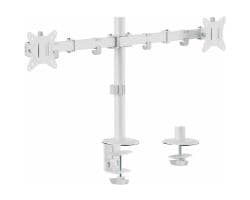 Soporte Mesa EQUIP 17-32" 2 Pantallas Blanco