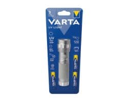 Linterna Varta Luz UV LED LR03/AAA Plata