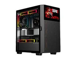 Caja NOX Hummer USB-C ATX ITX mATX Negra