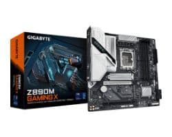 GIGABYTE Z890M GAMING X: (1851) 4DDR5 HDMI DP RJ45 mATX