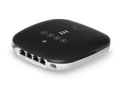 Router Ubiquiti WiFi GPON Ethernet GbE Negro