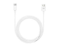 Cable Approx USB-A/M a USB-C/M 1m Blanco