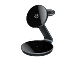 Cargador CELLY Wireless 3en1 15W Negro