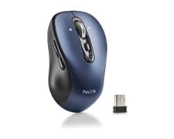 Ratón NGS RF/Bluetooth 5.1 Negro/Azul