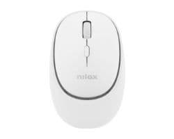 Ratón NILOX Dual-Wireless Recargable Blanco