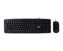 Teclado+Ratón Nilox Wireless Negro