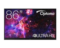 Pantalla Optoma Interactiva 86" UHD 3863RK H1F0H08BW101