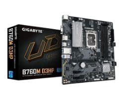 GIGABYTE B760M D3HP: (1700) 4DDR5 USB DP VGA HDMI mATX