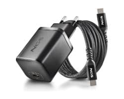 Cargador NGS GaN 65W 1xUSB-C Cable 1.5m