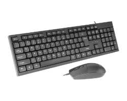 Teclado+Ratón TACENS USB 1600dpi Negro